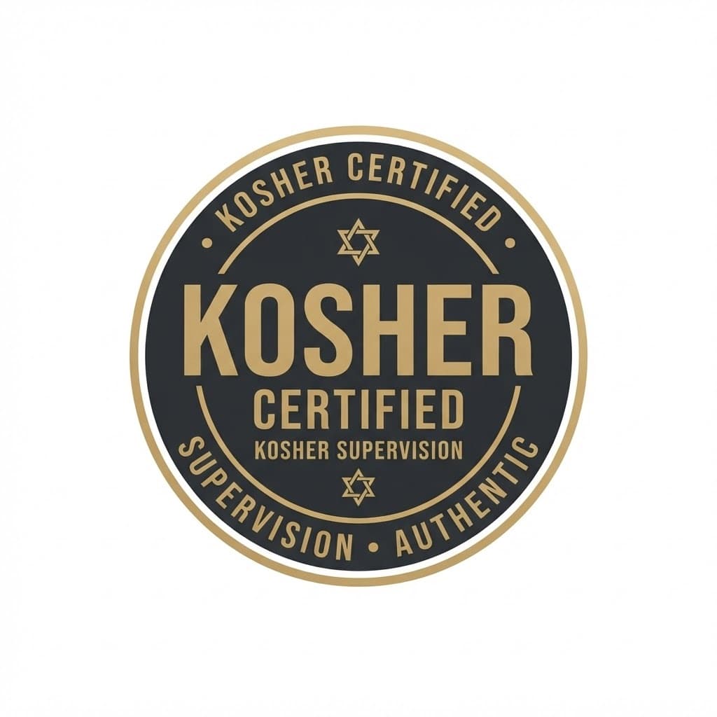 Kosher certification badge